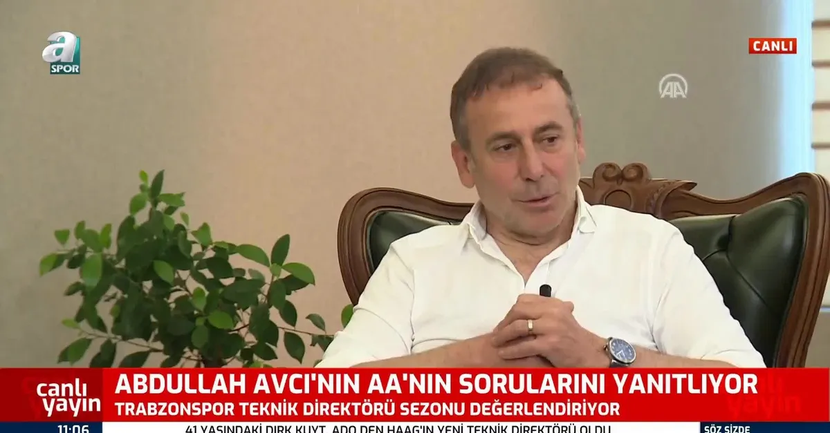 Trabzonspor'da Abdullah Avcı konuştu!
