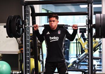 Beşiktaş salonda çalıştı!