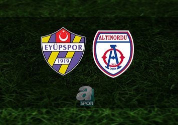 Eyüpspor - Altınordu maçı ne zaman?