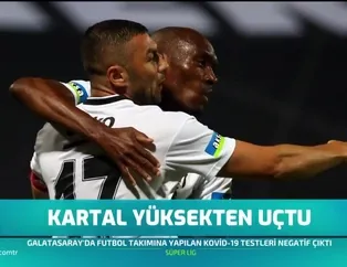 Kartal yüksekten uçtu