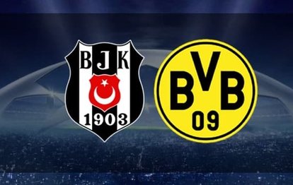 Beşiktaş Borussia Dortmund CANLI İZLEYİN Beşiktaş Dortmund canlı anlatım