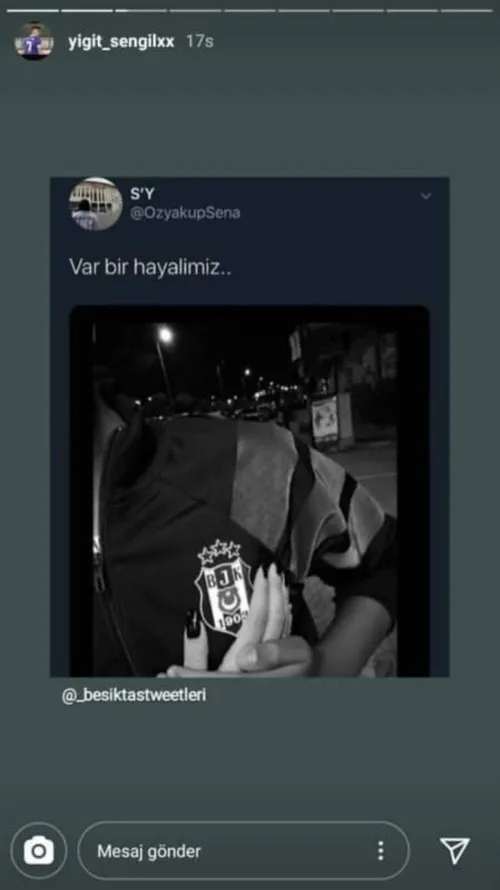 Yiğit Şengil Beşiktaş'ı paylaştı Bursaspor'dan gönderildi - 1