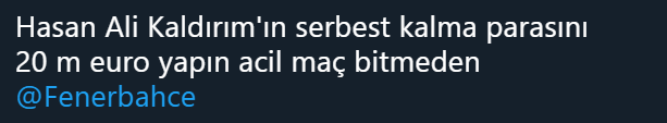 Hasan Ali değil Marcelo!
