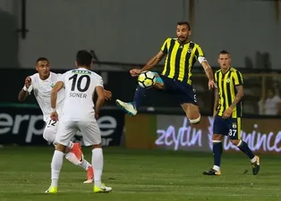 TM Akhisarspor - Fenerbahçe maçından kareler