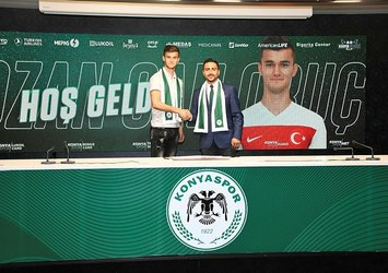 Konyaspor'da çifte imza