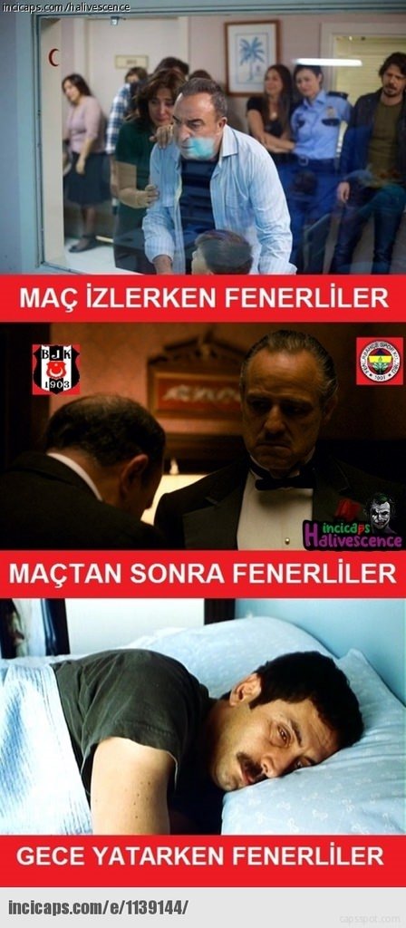 En komik Galatasaray Beşiktaş  capsleri