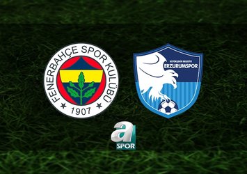 Fenerbahçe - Erzurumspor maçı detayları