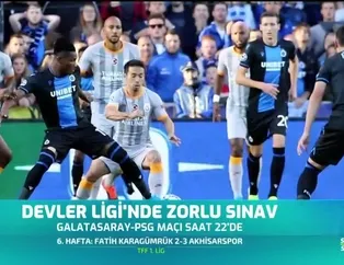 Galatasaray'ın konuğu PSG