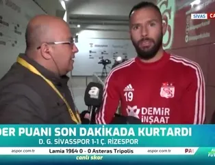Yasin Öztekin'in maç sonu açıklamaları