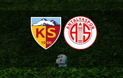 Kayserispor - Antalyaspor canlı anlatım Kayserispor - Antalyaspor CANLI İZLE