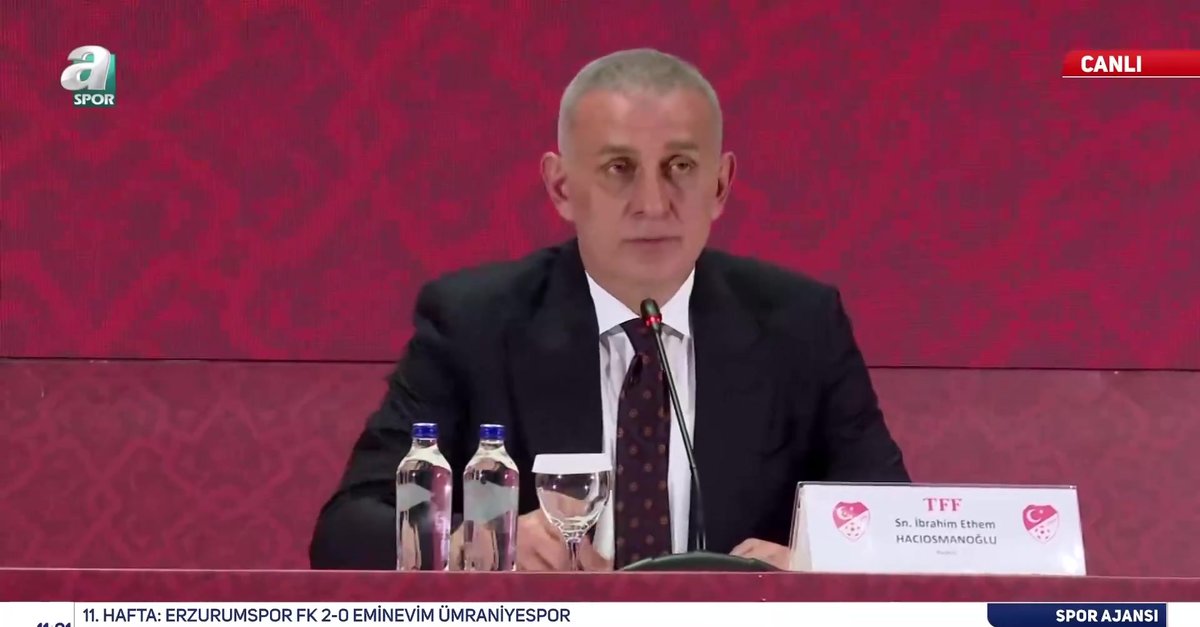 Hacıosmanoğlu'ndan flaş açıklama! 'Bazı hakemler bahis oynuyor'