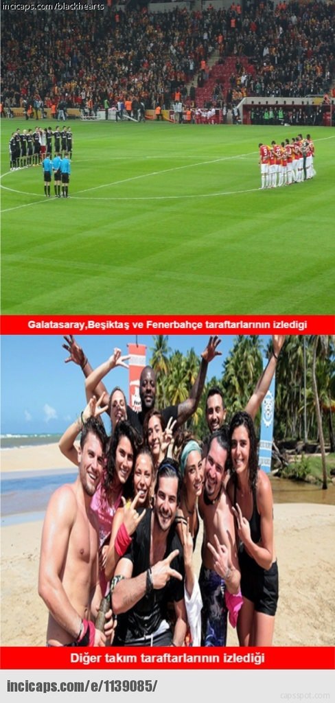 En komik Galatasaray Beşiktaş  capsleri