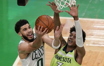 Son dakika spor haberi: Jayson Tatum 53 sayı attı! NBA’de Boston Celtics Minnesota Timberwolves’u devirdi