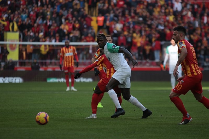 Kayserispor - Bursaspor Maçtan kareler