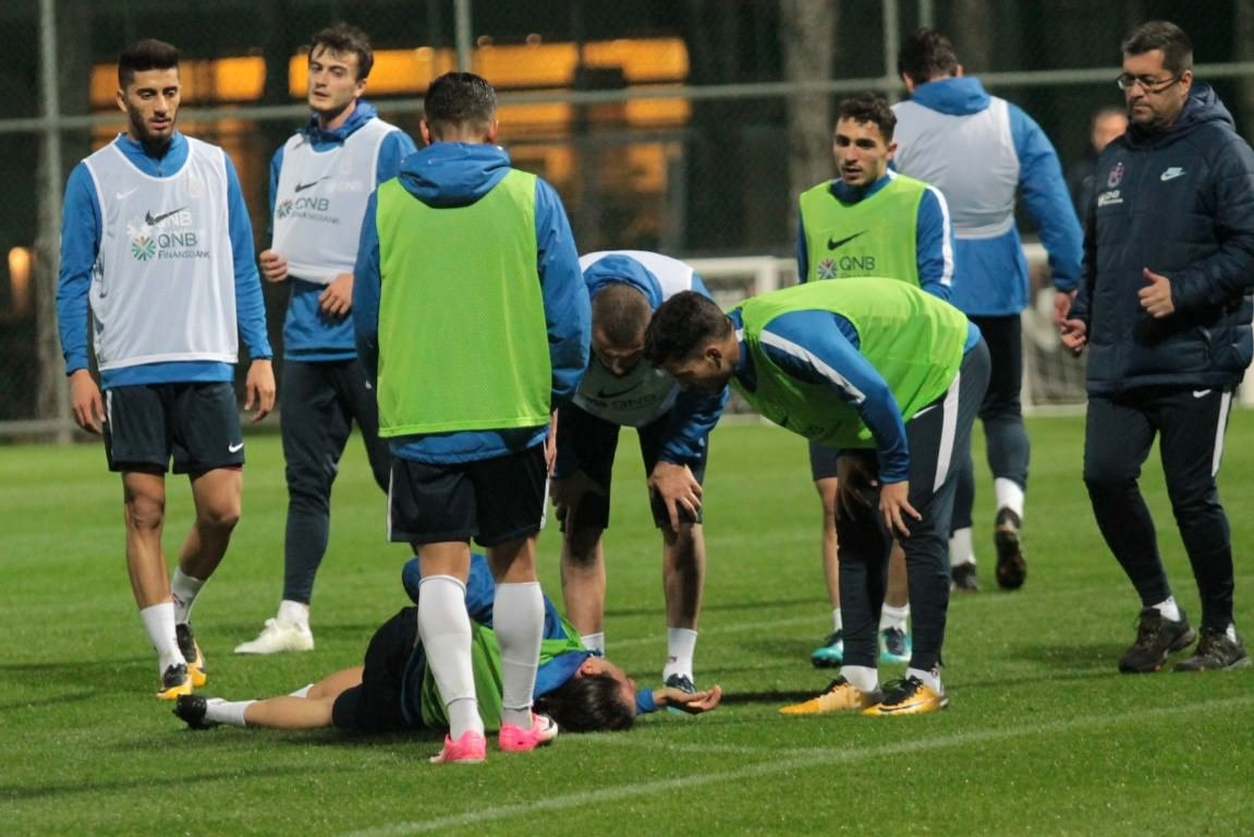 Trabzonspor’da kıran kırana antrenman
