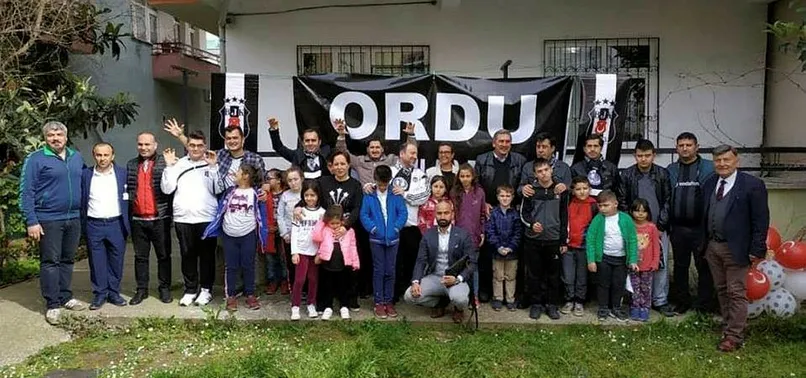 ‘Özel çocuklar’ın Beşiktaş sevgisi