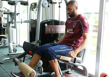Burak Yılmaz ve Abdulkadir salonda çalıştı
