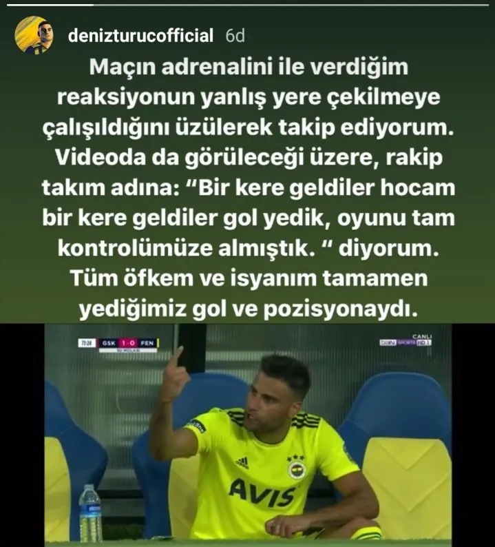 Deniz Türüç o tepkisinin sebebini açıkladı! "Tüm öfkem ve isyanım..." - 1