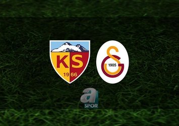 G.Saray Kayserispor deplasmanında!