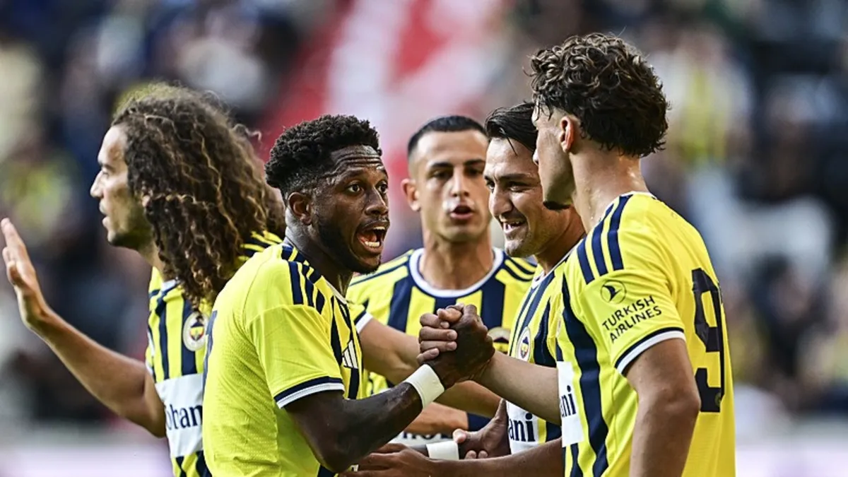 Fenerbahçe hazırlık maçında Admira Wacker'ı farklı mağlup etti!