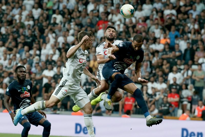 Beşiktaş - Ç. Rizespor maçından kareler