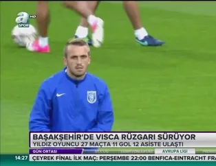 Başakşehir'de Visca rüzgarı sürüyor