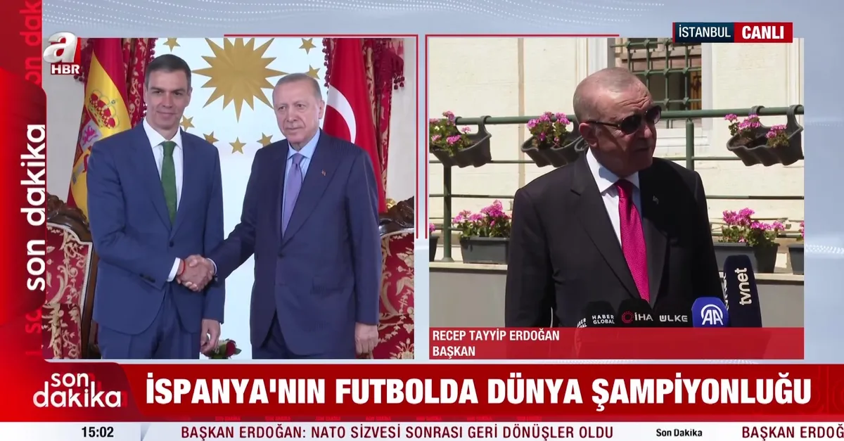 Başkan Erdoğan: İnşallah bize de şampiyonluk nasip olur