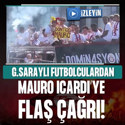 G.Saraylı futbolculardan Icardi’ye çağrı!