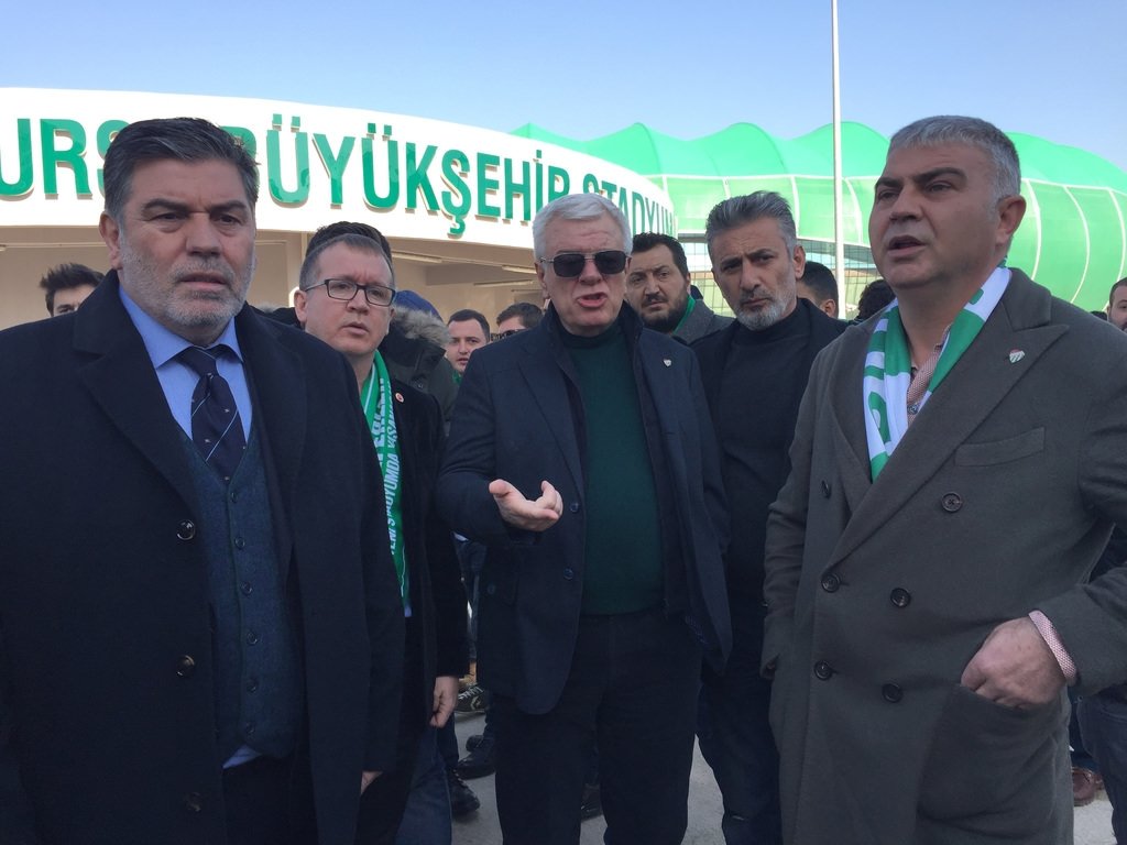 Bursaspor taraftarı Beşiktaş’a akın etti