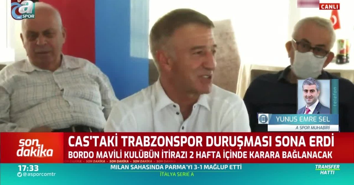 CAS'taki Trabzonspor duruşması sona erdi