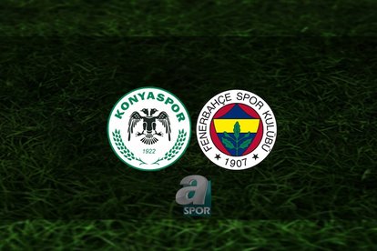 Konyaspor - F.Bahçe | İlk 11’ler belli oldu
