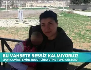 Kadına şiddete hayır!