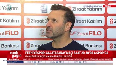 Okan Buruk: Burada oynamak büyük mutluluk!