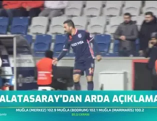 Galatasaray'da Arda Turan açıklaması