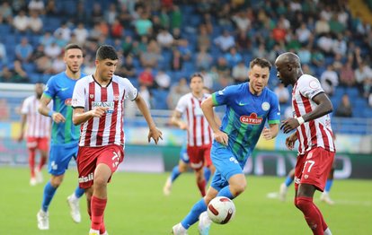 Rizespor 1-1 Sivasspor MAÇ SONUCU-ÖZET Rize’de kazanan yok!