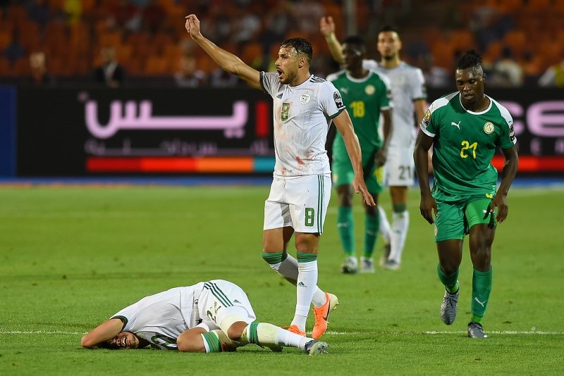 Senegal - Cezayir  maçından kareler...