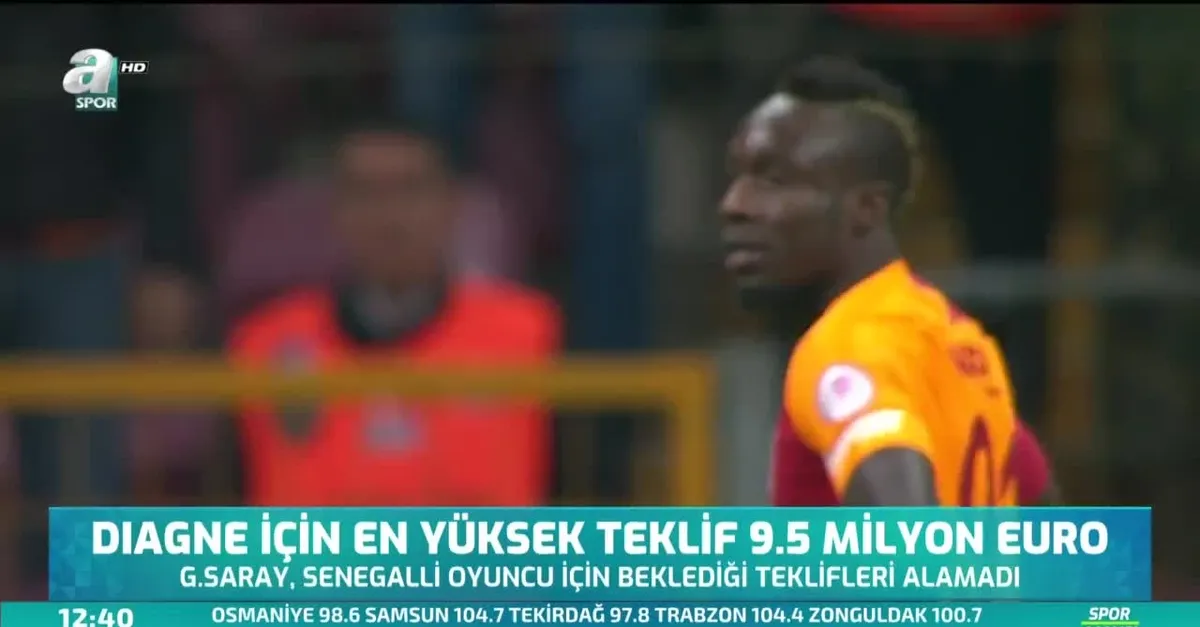 Diagne için en yüksek teklif 9.5 milyon €