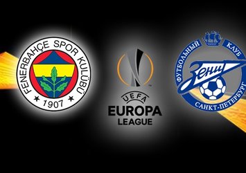 Fenerbahçe Zenit maçı ne zaman saat kaçta hangi kanalda?