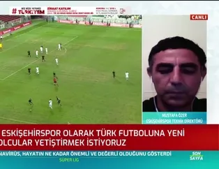 "Eskişehirspor'un Süper Lig'de olması lazım"