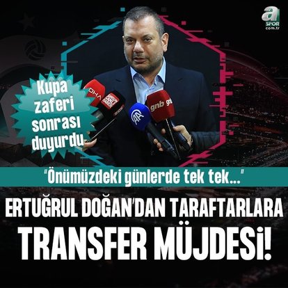 Trabzonspor Başkanı Ertuğrul Doğan’dan transfer müjdesi: Önümüzdeki günlerde tek tek...