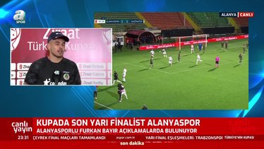 Alanyaspor'da Furkan Bayir Gaziantep FK maçı sonrası konuştu!