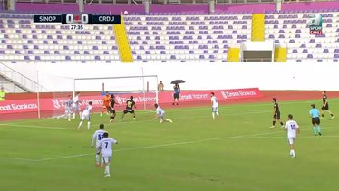 Sinopspor 0-2 Orduspor 1967 (MAÇ ÖZETİ)