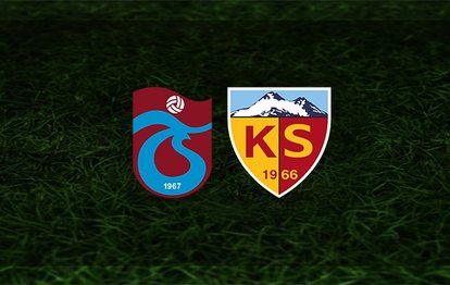 Trabzonspor - Kayserispor maçı ne zaman, saat kaçta ve hangi kanalda? | Süper Lig