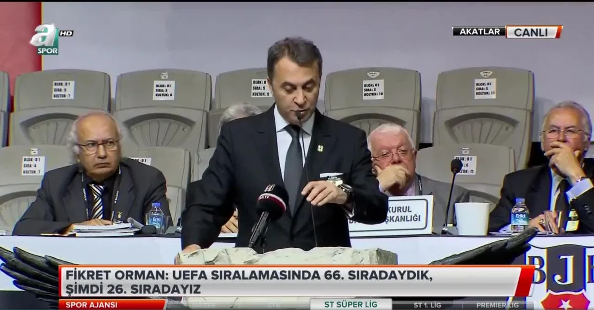 Fikret Orman: "Taraftar ortalamamız 30 bin"