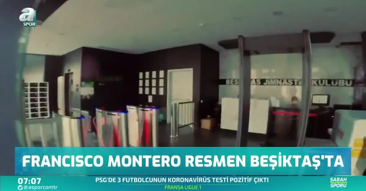 Francisco Montero resmen Beşiktaş'ta