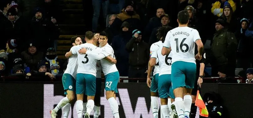 Aston Villa 1-2 Man City (MAÇ SONUCU-ÖZET)