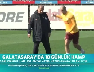 Galatasaray'da 10 günlük kamp