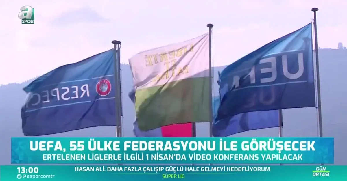 UEFA 55 ülke federasyonu ile görüşecek