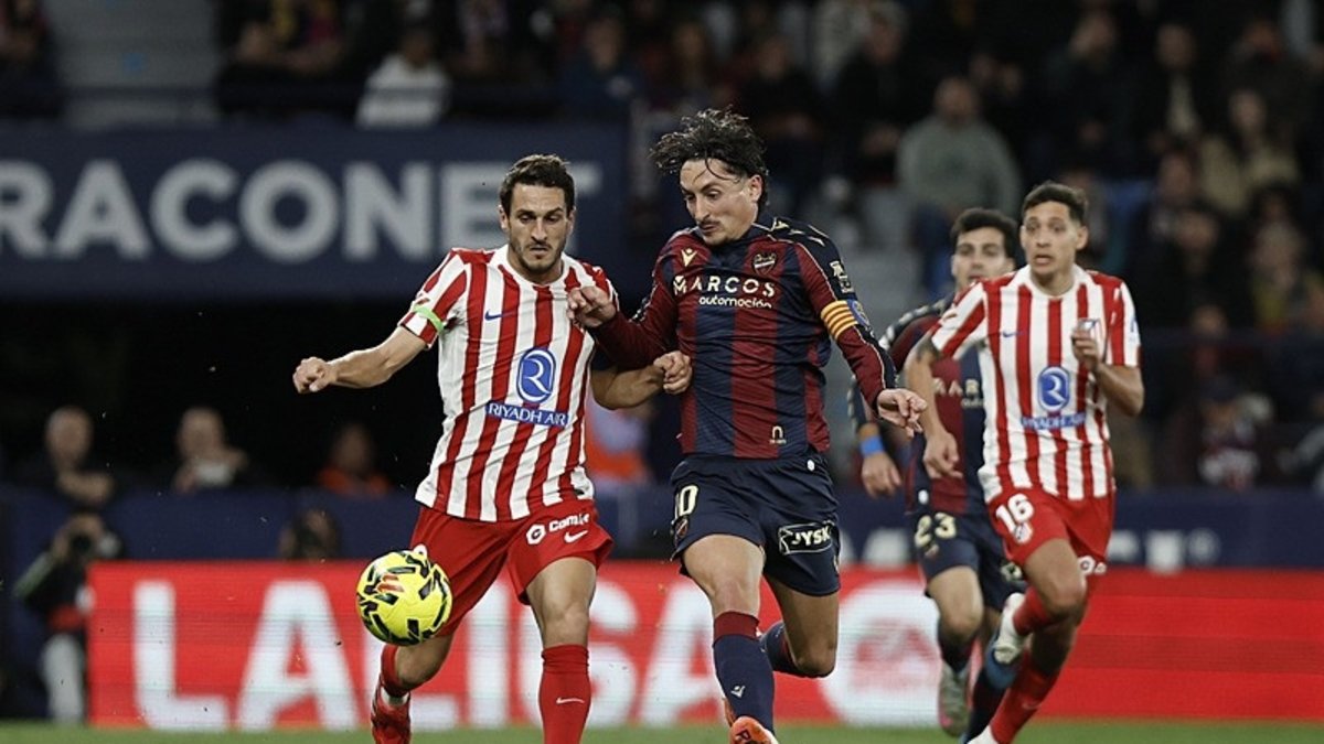 Levante ile Atletico Madrid yenişemedi