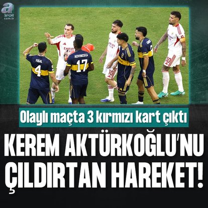 Boca Juniors 2-2 Benfica MAÇ SONUCU-ÖZET Kerem Aktürkoğlu’nu çıldırtan hareket! Olaylı maçta 3 kırmızı kart
